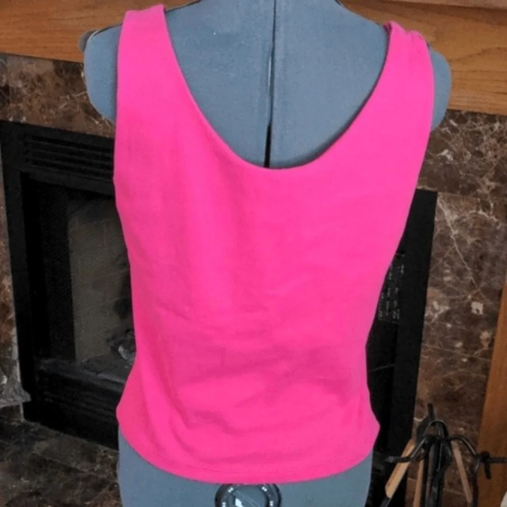 Y2K Vintage no boundaries  hot‎ pink tank top NWT